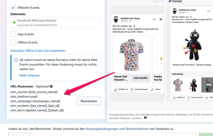 URL Parameter Advantage+